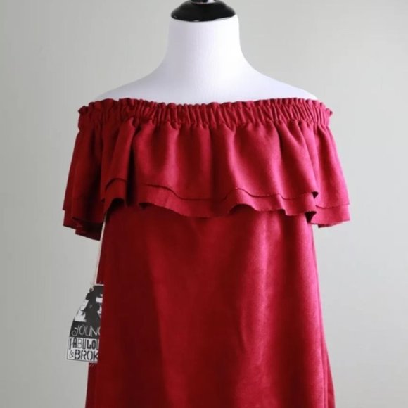 XS YFB Off Shoulder Top F06 1096 - Picture 3 of 8